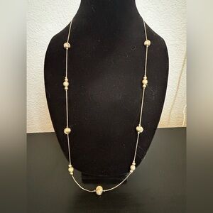 Elegant Gold Beaded Necklace